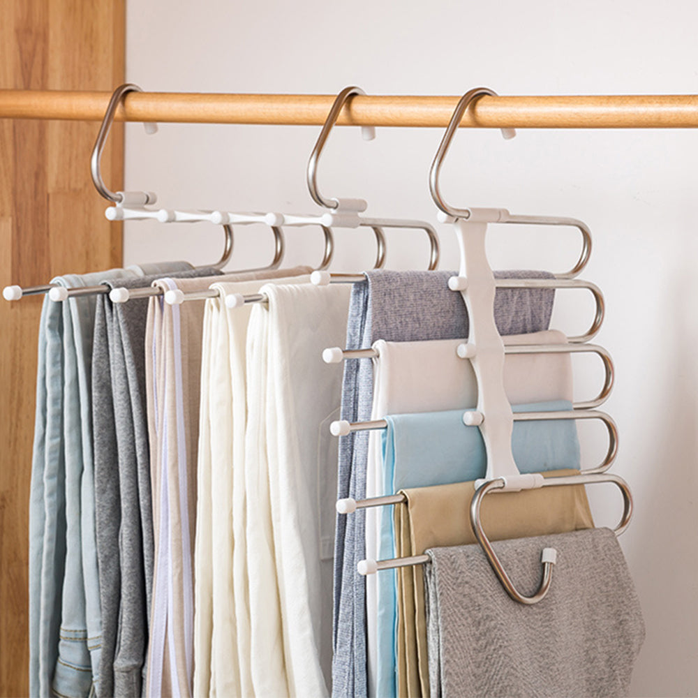 Hangers for Clothing - 5 In 1 Wardrobe Hanger | Pinnacle Home